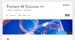 Desktop Screenshot of galvanilegal.com