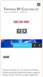Mobile Screenshot of galvanilegal.com